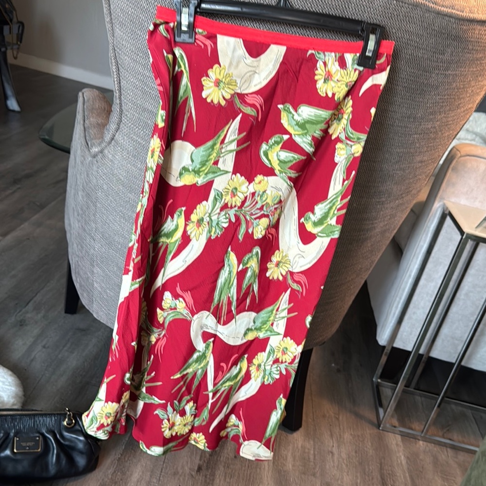 SUMMER CLEARANCE - Diva Dollz Red Maxi Skirt